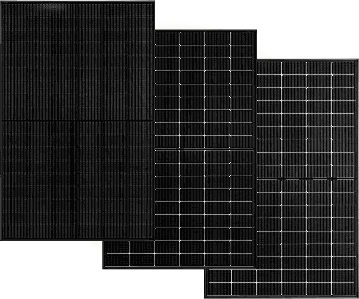 Bauer glas-glas zonnepanelen, drie modeluitvoeringen